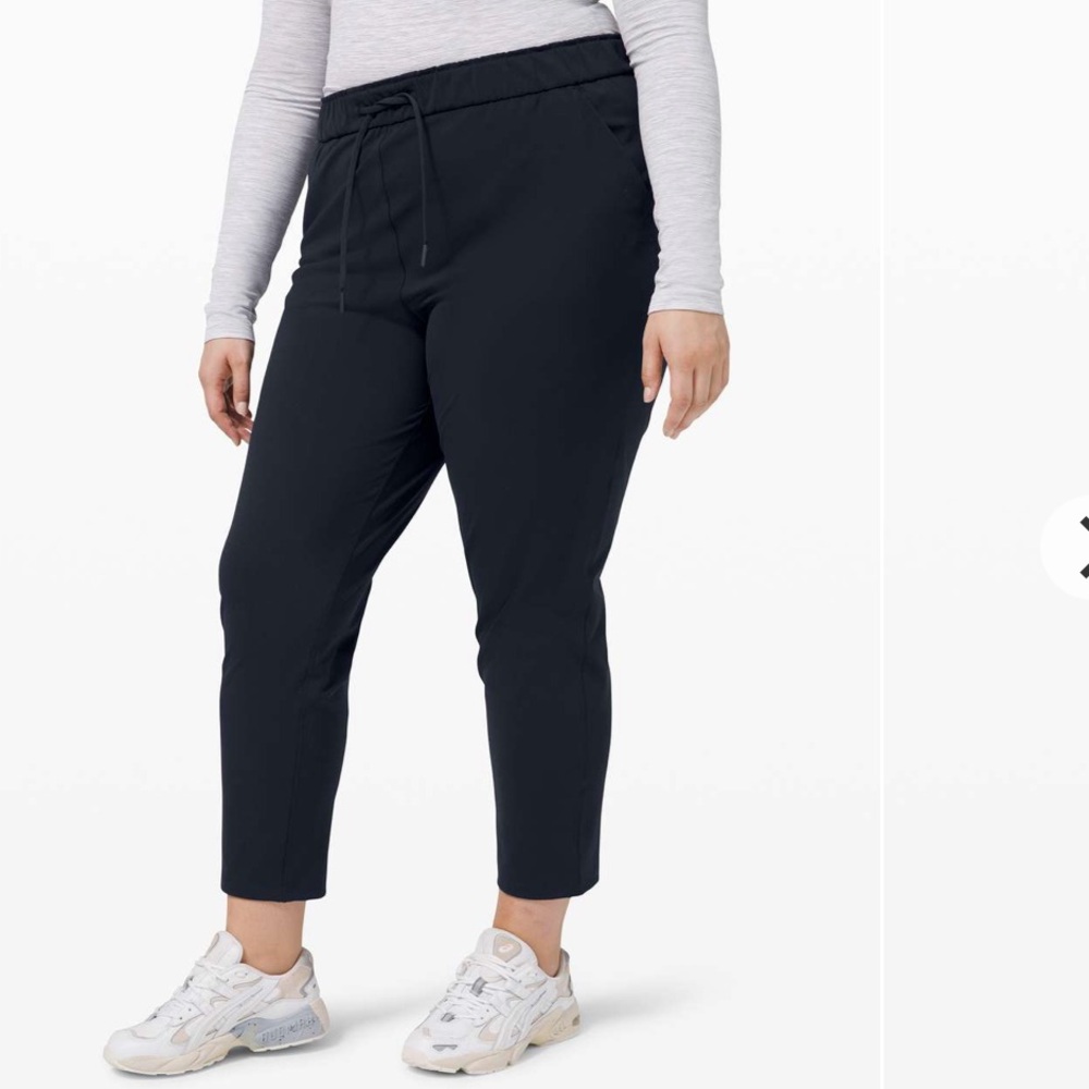 lululemon athletica Black Track Joggers